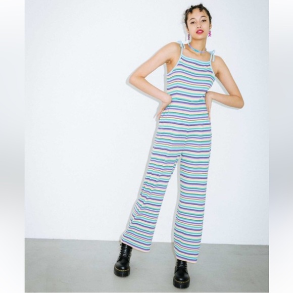 X-Girl Striped Cami All In One Size 2 - Picture 1 of 14